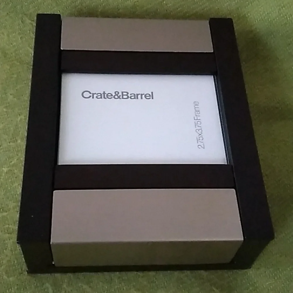 Crate & Barrel Trio Nesting Photo Frames